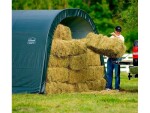 Plachtový prístrešok – ShelterLogic Run-In-Shed 3,7 × 6,1 m zelený