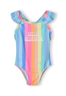 Dievčenské jednodielne plavky Minoti 30SWIM106 - 98/104 | 3/4let