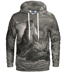 Aloha From Deer Series On Hoodie HK Grey