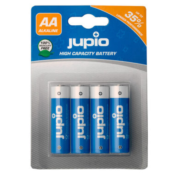 JUPIO LR06 Alkaline AA - 4ks / alkalické batérie (E61PJPJBAAA4)