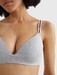 Dámska podprsenka LOGO TAPE TRIANGLE BRA UW0UW02413PG5 sivá Tommy Hilfiger