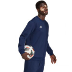 Pánske teplákové tričko Entrada 22 H57480 Dark Blue - Adidas 3XL tmavě modrá