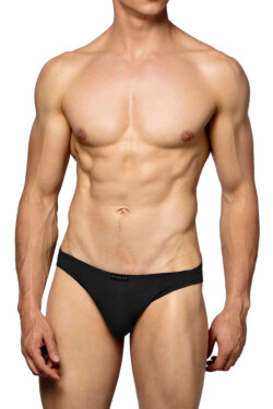 Pánske slipy 3 pack 230 black - Atlantic černá XXL