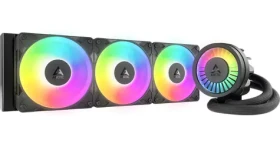 ARCTIC Liquid Freezer III Pro 360 A-RGB / Vodný chladič procesora / 3x 120mm / 3000 RPM / 77 CFM / AMD + Intel (ACFRE00169A)