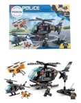 Mamido Mamido Stavebnica policajného vrtuľníka s dronom SWAT 2v1 200 dielikov MT1130