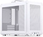 Jonsbo C6 MAX biela / Počítačová skriňa / Micro-ATX / Tvrdené sklo (C6MAXWHITE)
