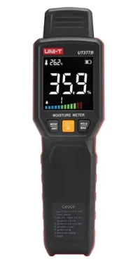 UNI-T UT377B / Merač vlhkosti dreva / hrotová sonda / 7,0-54,8% / LCD displej (UT377B)