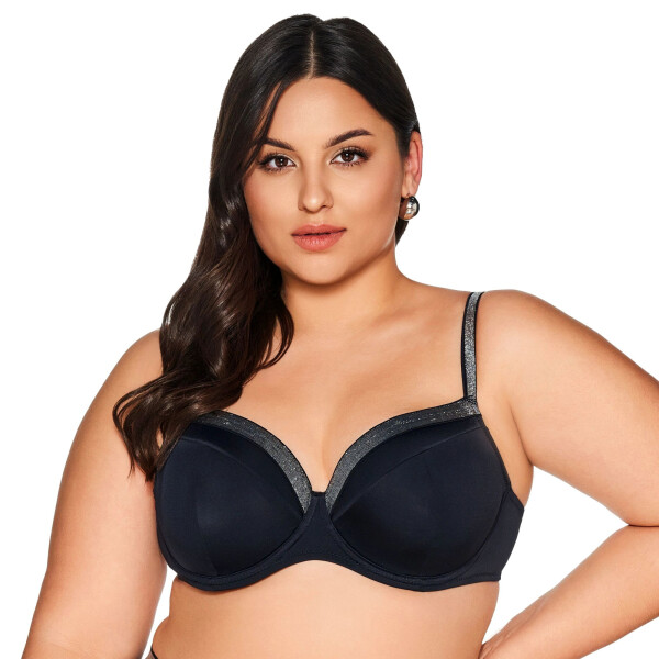 Vrchný diel plaviek 224 black plus - AVA černá 85/I