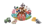 2KIDS TOYS Balančná hra Farma /drevo/ od 3 rokov