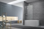 Vaňová zástena SAT 150x80 cm chróm SIKOVZPEV150 SIKOVZPEV150