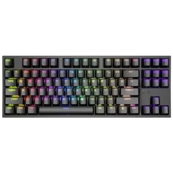 Genesis Thor 404 TKL RGB Gateron Yellow Pre čierna / herná mechanická klávesnica / USB (NKG-2069)