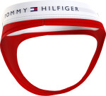 Dámske tangá LOGO WAISTBAND THONG UW0UW03835XLG červené Tommy Hilfiger