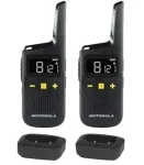 Motorola Talkabout XT185 čierna / Vysielačka / PMR / dosah 8 km / 16 kanálov / IP54 (D3P01611BDLMAW)