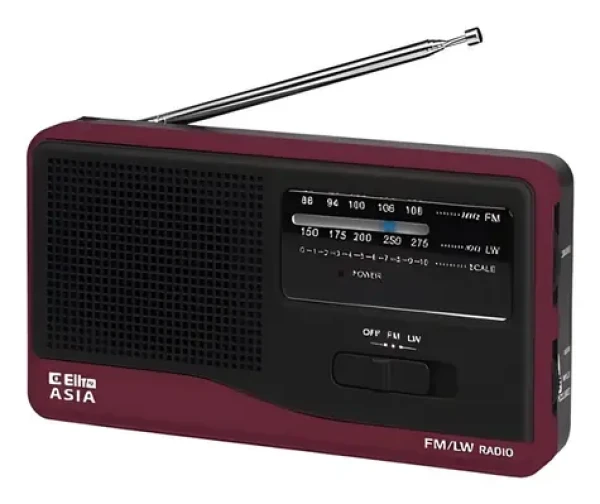 Asia Rádio čierna / Prenosné rádio (UBELTR000000037)