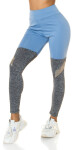 Sexy Leggings Overknees Style blue L/XL