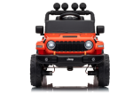 Mamido Elektrické autíčko Jeep Rubicon 24 V 2x200 W oranžové