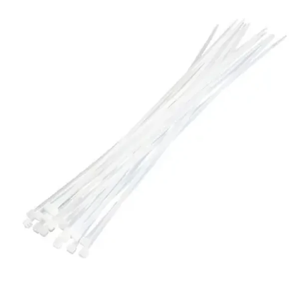 LogiLink sťahovacie pásky transparentné / Sťahovacie pásky / Nylon / 400 mm / 100 ks (KAB0040)