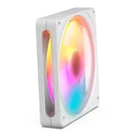 NZXT F120 RGB biela / Ventilátor / 120mm / FDB ložisko / 33,05 dB / 2400 RPM / 70,67 CFM / 4-pin PWM (RF-R212S-WF)