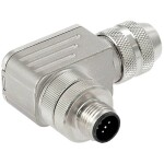 Weidmüller SAISW-4/8S-M12 4P A-ZF upravený zástrčkový konektor pre senzory - aktory, 1344730000, piny: 4, 1 ks; 1344730000