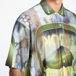 Tričko Nike x NOCTA Opal Men's Button-Down Top Oil Green/ Black L