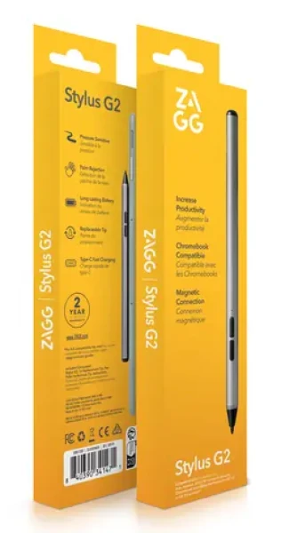 ZAGG Stylus G2 sivá / Stylus / USI 1.0 / USI 2.0 / pre Acer, Amazon, Asus, HP, Lenovo, Samsung (109917203)
