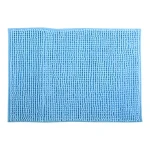 MSV CHENILLE svetlo modrá / Kúpeľňová predložka / mikrovlákno / protišmyková / 50 x 80 cm