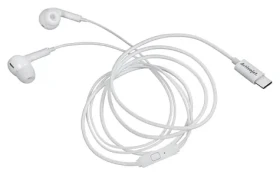 Activejet Slúchadlá USB-C biela / Slúchadlá / Do uší / S mikrofónom / 32 ? (Activejet Słuchawki przewodowe)
