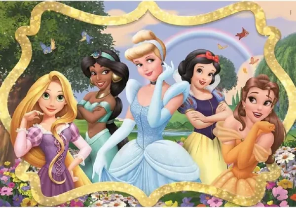 Clementoni 25058 Puzzle Disney princeznej: V záhrade 104 dielikov