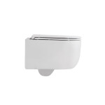 INVENA - WC misa závesná, Korfu guľatá, s doskou soft-close CE-95-001-L