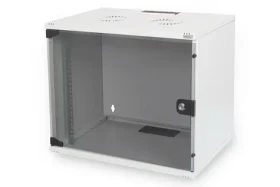 Digitus DN-19 07-US-1 šedá / Nástenná skriňa / 19" / 7U / 370x540x400 mm / sklenené dvere (DN-19 07U-S-1)