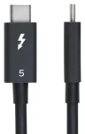 StarTech Thunderbolt 5 černá / Kabel / USB-C / 0,8 m / max. 8K (TBLT5MM80CM240W)
