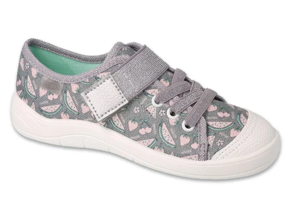 BEFADO 351Y017 dievčenské tenisky 1SZ grey fruit 36 351Y017_36
