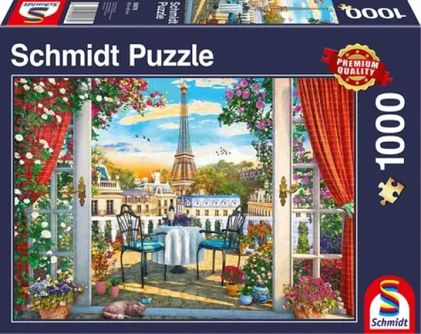 Schmidt Puzzle Terasa v Paríži