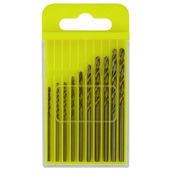 Donau Elektronik HSS-CO-225 HSS sada špirálových vrtákov do kovu, 1.3 mm, 1.4 mm, 1.5 mm, 1.5 mm, 1.8 mm, 2.0 mm, 2.2 mm, 2.3 mm, 2.4 mm, 2.5 mm, DIN 338,; HSS-CO-225