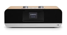 Roberts Radio BluTune 300L Cherry / Rádio / DAB+ a FM / USB / BT + Wi-Fi / CD / LCD Displej / 3.5mm (BLUTUNE300LE)