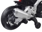 Mamido Detská elektrická motorka Aprilia Tuono V4 čierna