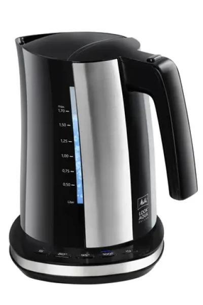 Melitta Look Aqua Deluxe čierna / Rýchlovarná kanvica / 2400 W / 1.7 L (LOOK AQUA DELUXE BLACK EU)