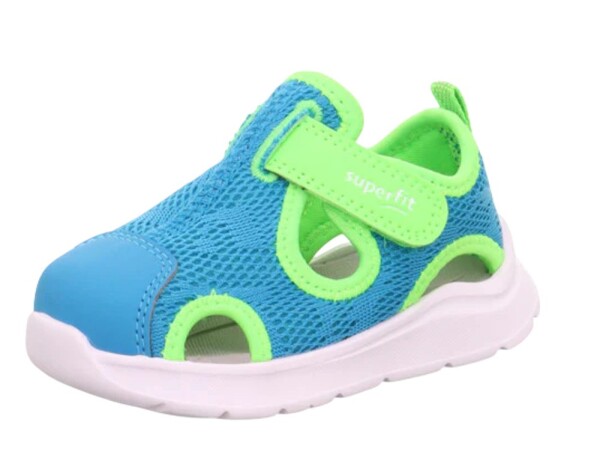 Chlapčenské sandále WAVE Turquoise/Light green Superfit 1-000481-8400 turquoise - 22