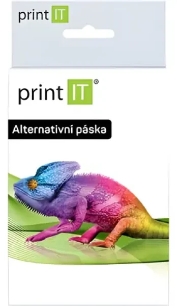 Print IT TZe-161 čierna/transparentná / Páska do štítkovača / kompatibilná s Brother TZe-161 / 36 mm / laminovaná (PI-2010)
