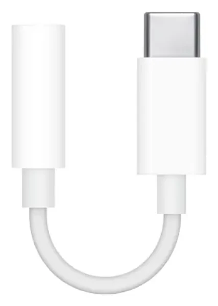Apple Redukcia USB-C na Jack 3,5mm biela / Redukcia / USB-C / Jack 3,5mm (MW2Q3ZM/A)