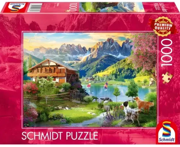 Schmidt Puzzle Odpočinok v Dolomitoch