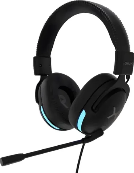 KRUX Crave RGB / Herné slúchadlá / mikrofón / RGB / Jack 3.5mm (KRXC015)