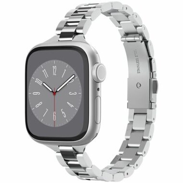 Spigen Modern Fit 316L remienok pre Apple Watch 41mm amp; 40mm amp; 38mm strieborná (AMP06357)