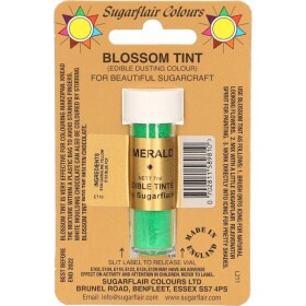 Jedlá prášková farba Emerald, 7 ml - Sugarflair