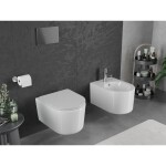 MEXEN - Sofia Závesná WC misa Rimless Tornado, biela lesk 3354XX00T
