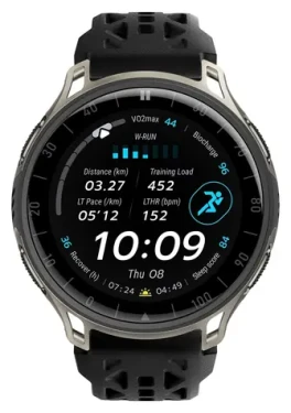 Amazfit Cheetah 2 Pre čierna / Chytré hodinky / 1.32 "AMOLED / 5ATM / GPS / Bluetooth (6972596109921)