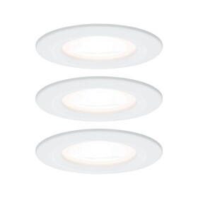 Paulmann vstavané svietidlo do kúpeľne sada 3 ks 19.5 W biela (matná); 93442