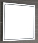 SAPHO - GEMINI zrkadlo s LED osvetlením 55x55cm GM055