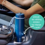 B.box Nerezová termoska na pitie so slamkou 690 ml - Olive EUR
