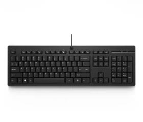 HP 125 čierna / drôtová klávesnica / membránová / USB / CZ Layout / 1.8m (AY2Y7AA#BCM)